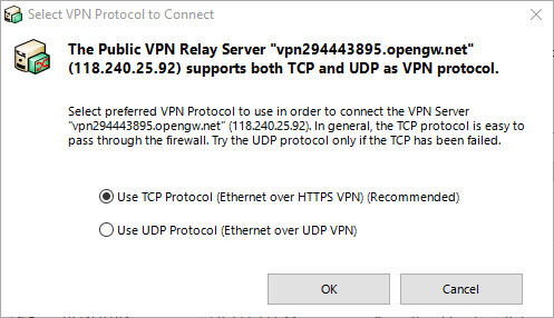 Protocole TCP VPN
